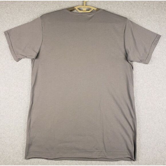 Yak & Yeti Men's T Shirt Short Sleeve‎ Pockets Large Gray Nepal Graphic - Picture 7 of 7